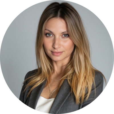 Headshot of Mary Matusz, Head of Creative & Content